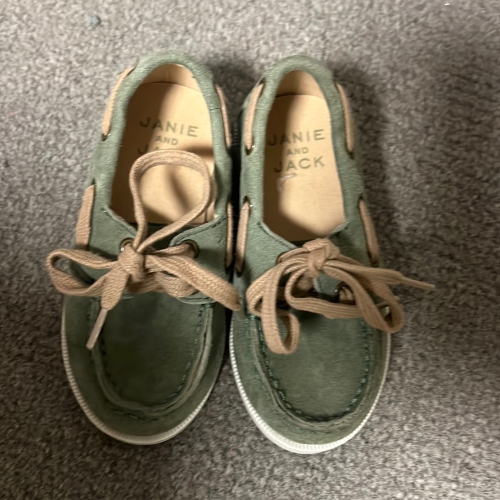 Janie and Jack Suede Loafers size 6